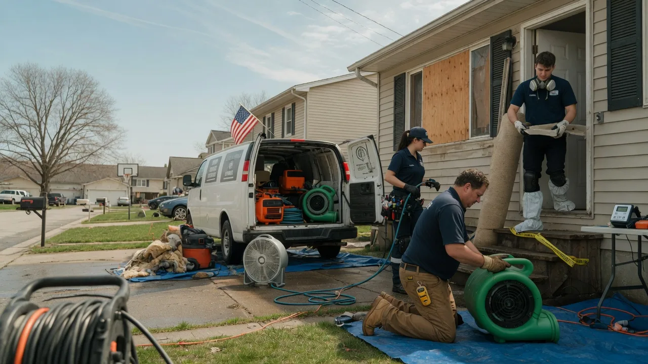 Water Damage Restoration in West Ridge, AR near me
